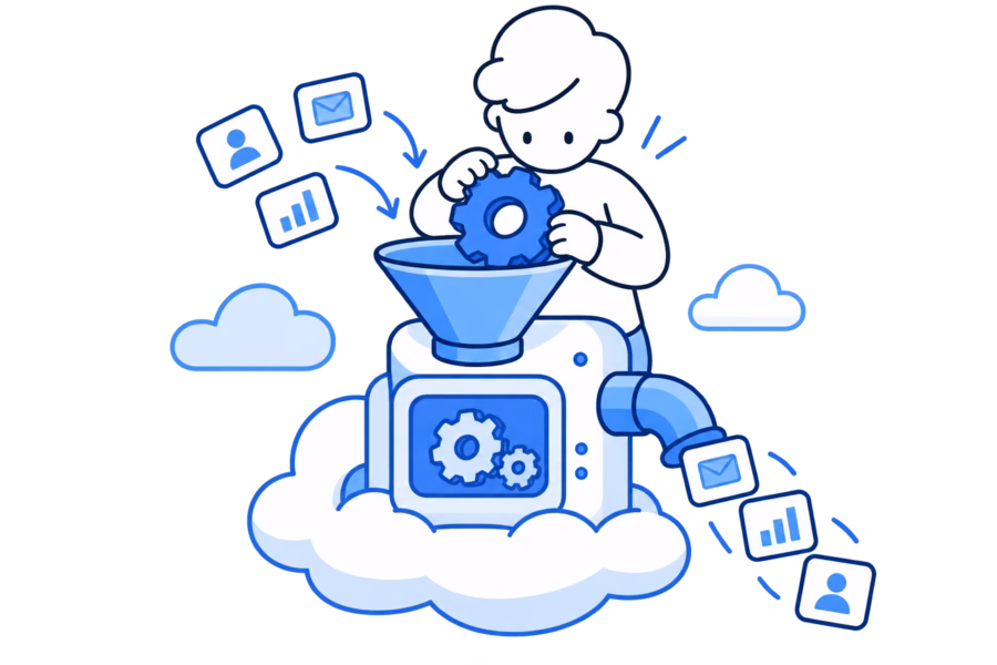 Marketing Ops & Automation illustration